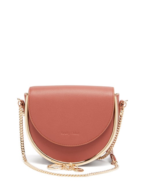 See By Chloé - Mara Grained-leather Small Cross-body Bag - Womens - Liyanah Fashion