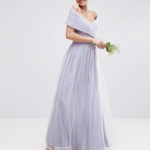 ASOS WEDDING Tulle Maxi Dress - Liyanah