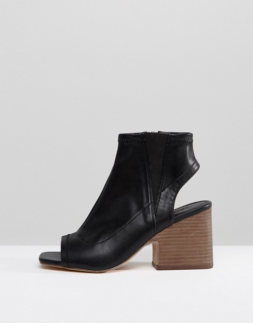 ASOS REPLAY ME Black Shoe Boots - Liyanah
