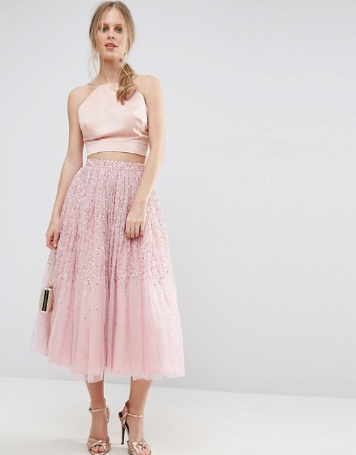 ASOS Tulle Prom Skirt with Embellishment - Liyanah