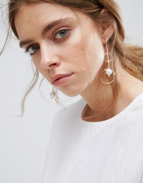 Limited Edition Pearl Bar and Pearl Drop Earrings - Liyanah