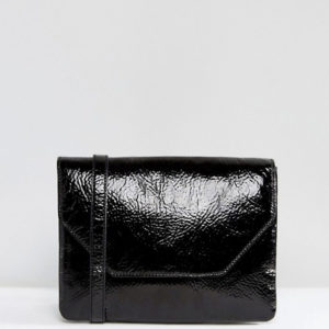 Monki Cracked Patent Lady Bag - Liyanah