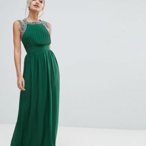 TFNC Petite WEDDING Embellished Back Maxi Dress - Liyanah