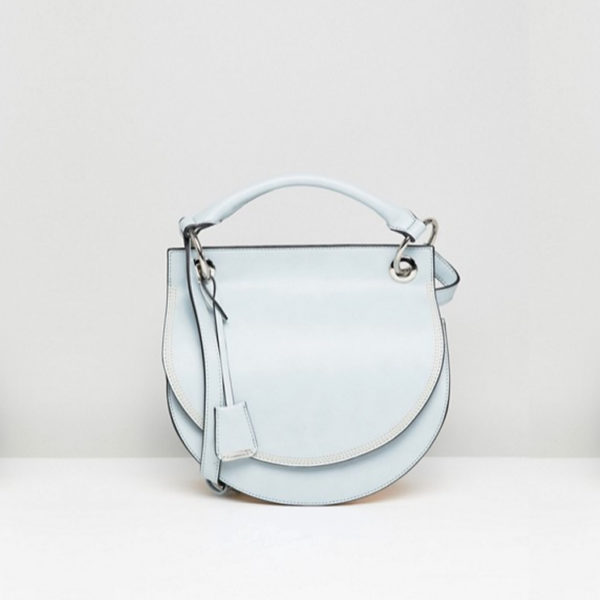 Glamorous Light Blue Cross Body Bag - Liyanah