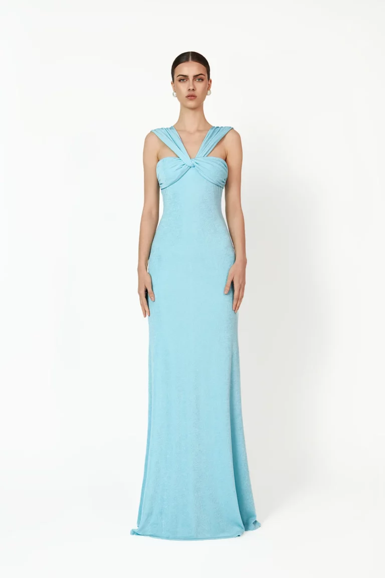 Khanums Kamelia Blue Occasion Dress - Women style destination at Liyanah.co
