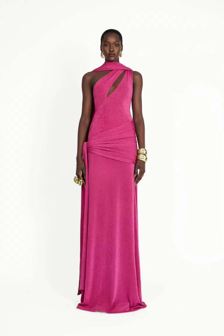 Khanums Kiaan Pink Occasion Dress - Women style destination at Liyanah.co
