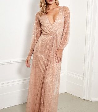 sistaglam sequin maxi dress