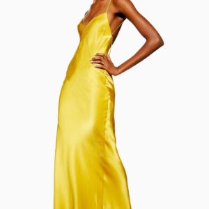 Topshop Satin Chain Maxi Dress - Liyanah