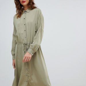 Boss Casual shirt dress with drawstring belt