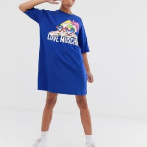 Love Moschino Sequin Girl t-shirt dress