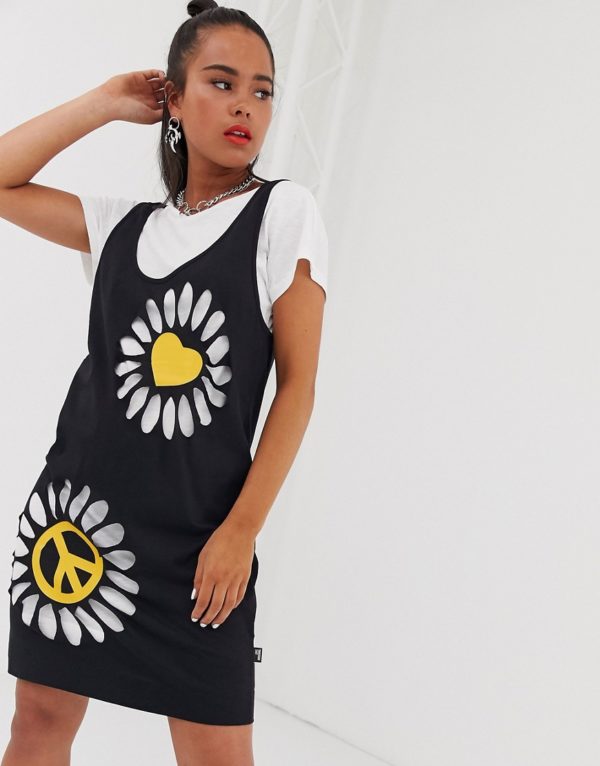 Love Moschino double layer t-shirt dress