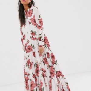 Sister Jane tiered maxi dress in vintage floral