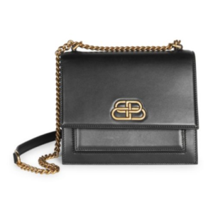 Balenciaga Small Sharp Double Leather Crossbody Bag - Liyanah