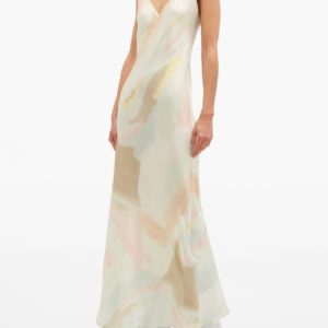 RAT & BOA Liberty pastel tie-dye slip dress - Liyanah