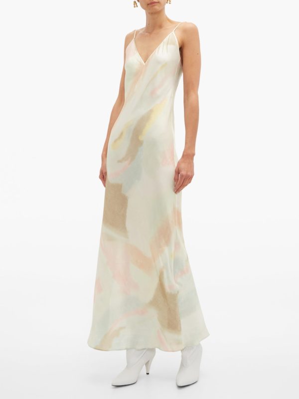 RAT & BOA Liberty pastel tie-dye slip dress - Liyanah