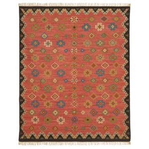 OKA UK Medellin Rug Vermillion Red - Liyanah Home