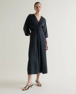 Women's Easy-Silk Robe Dress - Rise Fall - Liyanah